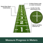 Measurement tape with measurement lines and text on a white background