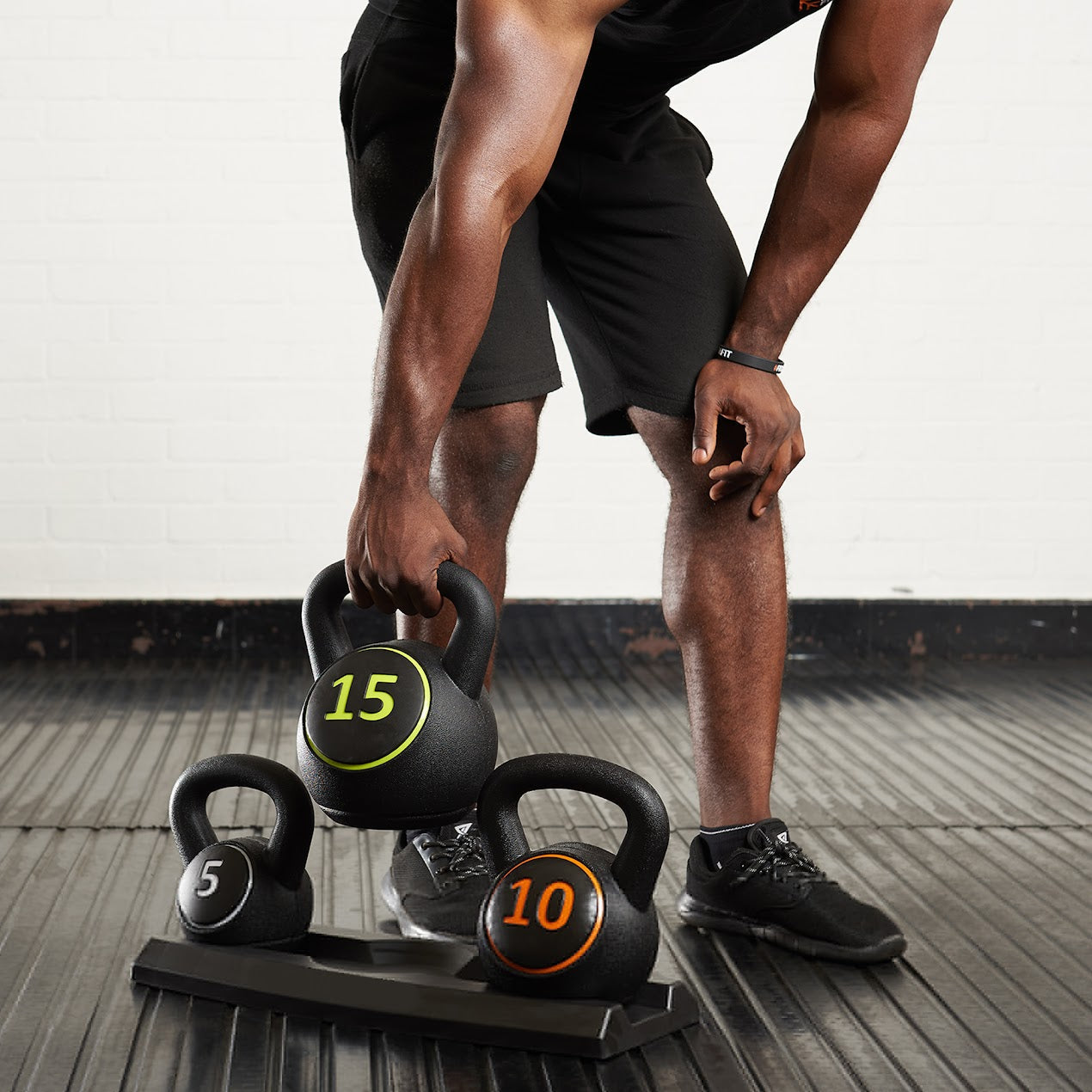 3 Piece Kettlebell Weight Set