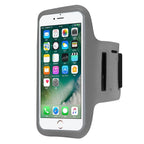Phone case with screen displaying app icons on a white background