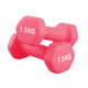 Pair (2 Dumbbells) / 1.5 kg / Pink