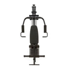 Black gym machine on a white background