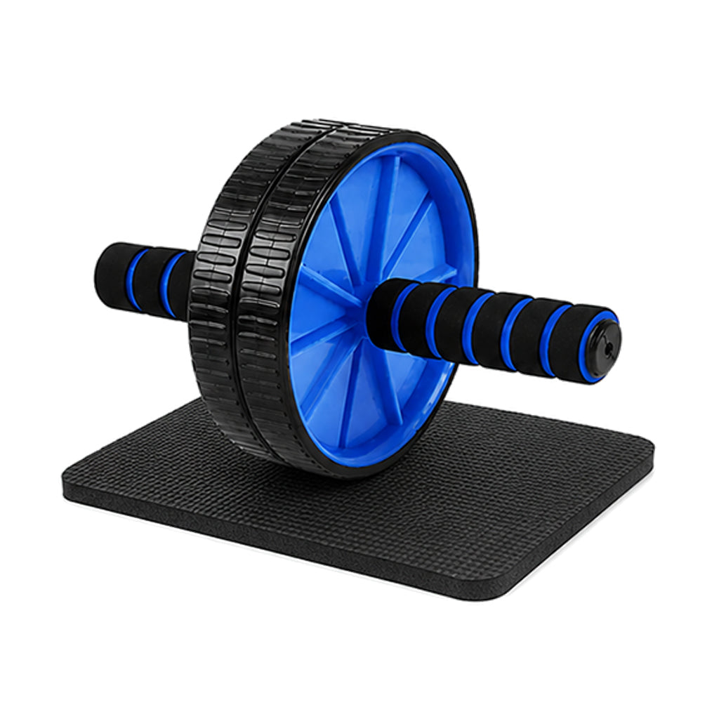 Double-Wheel Ab Roller with Knee Pad