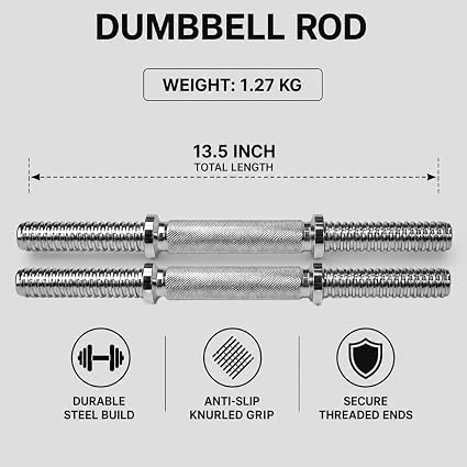20kg Dumbbell & Barbell Set with Case